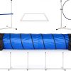 Hoffco Dog Agility Tunnel Adjustable Backyard Training-0