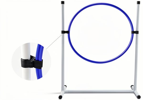 Hoffco Dog Agility Tunnel Adjustable Backyard Training-2