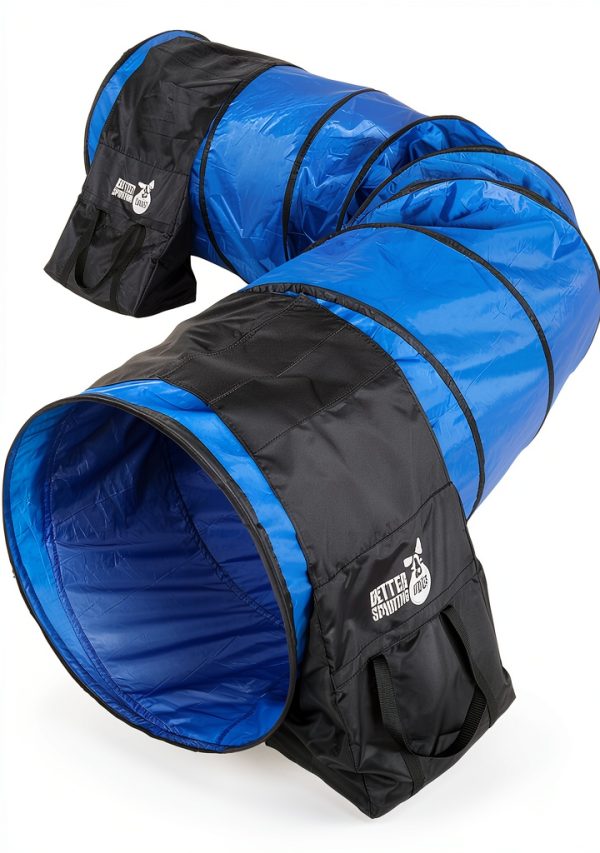 Hoffco Dog Agility Tunnel Backyard Training Equipment-4