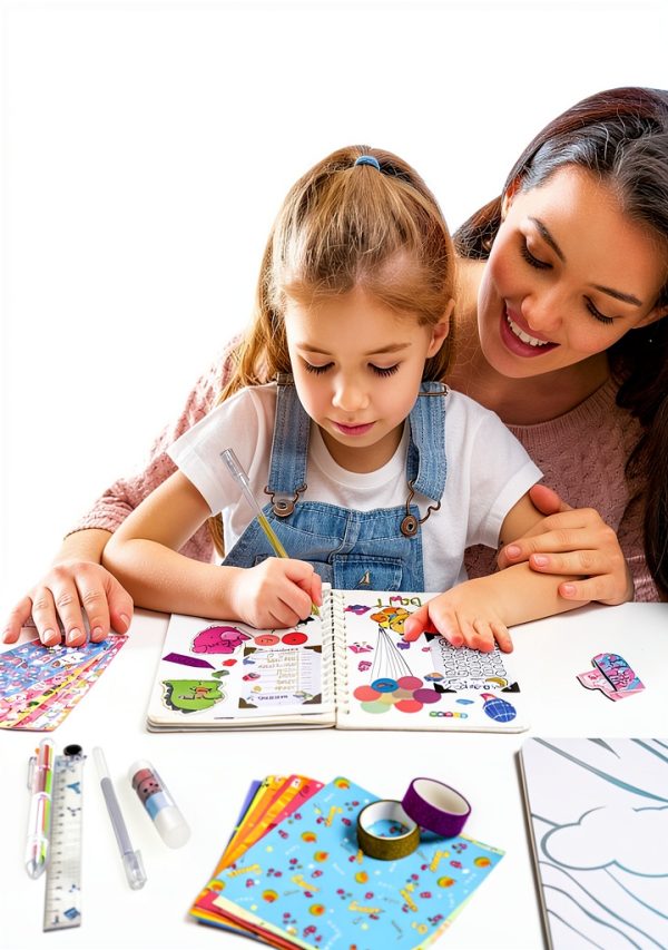 Suziko DIY Journal Kit Unicorn Theme Art Craft for Girls-1