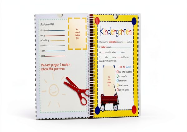 New Seasons School Keepsake Album Yellow Paper Deluxe-3