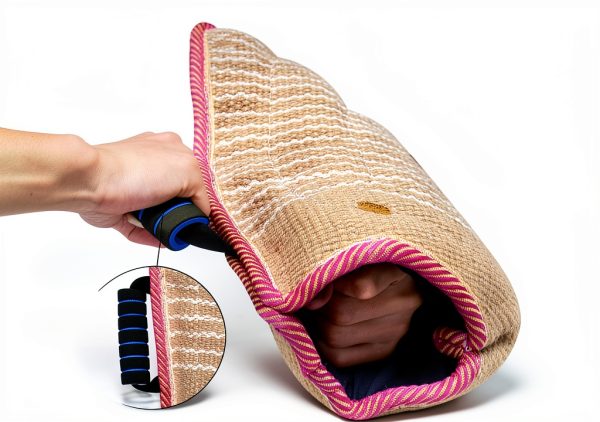 MelkTemn Dog Bite Sleeve Durable Jute Puppy Training-4