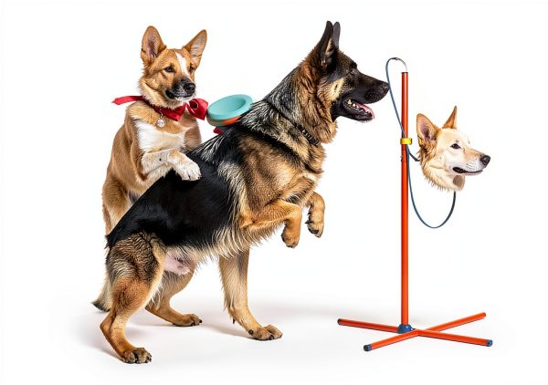 Kvittra Dog Agility Training Set Adjustable Hurdles Tunnel-4