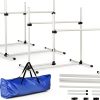 Aosom Dog Agility Jumps Adjustable Height Training Kit-0