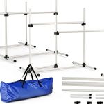 Aosom Dog Agility Jumps Adjustable Height Training Kit-0