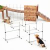 Aosom Dog Agility Jumps Adjustable Height Training Kit-4