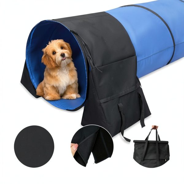 Rain Queen Dog Agility Tunnel 10ft Foldable Training-2