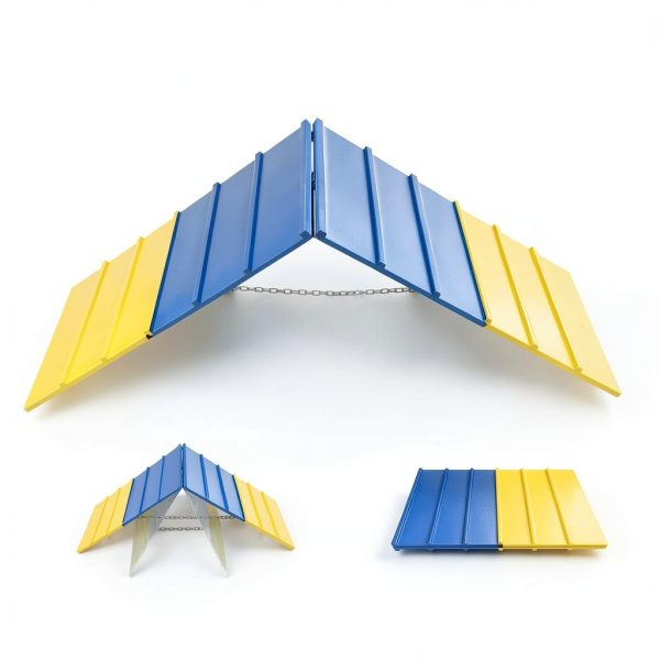 Koretech Dog Agility A-Frame Adjustable Foldable Wood Ramp-2