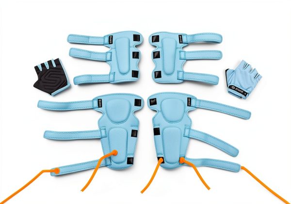 SKITCH Multi Sport Protective Gear Set Blue Small-3
