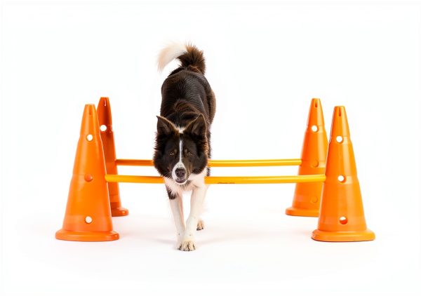 TRIXIE Dog Agility Jump Kit Adjustable Hurdle-5