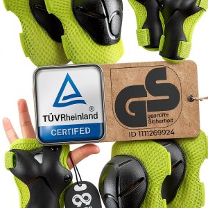 Kids Skates Safety Elbow Pads 99FLIPS Polyester-0