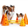 TRIXIE Dog Agility Jump Kit Adjustable Hurdle-4