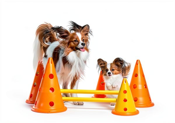 TRIXIE Dog Agility Jump Kit Adjustable Hurdle-4