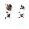 Skateboarding Gear JBM EPS Foam Black Teens-5