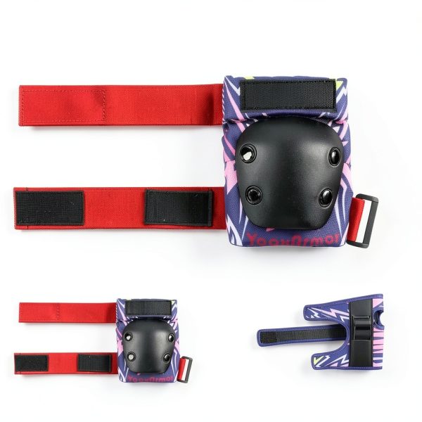 Kids Skate Knee Pads YOOXARMOR PP Shell Protective-5