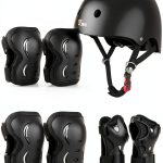 Skateboarding Gear JBM EPS Foam Black Teens-0