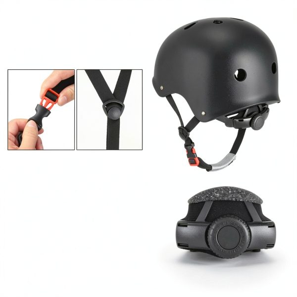Skateboarding Gear JBM EPS Foam Black Teens-3