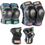 XINDAER Skate Knee Pads Gradient Design Protective Gear Small Medium-0