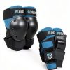 80Six Kids Protective Skate Pad Set Stone Blue Medium-1