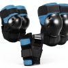 80Six Kids Protective Skate Pad Set Stone Blue Medium-5