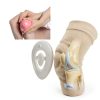 Skating Spirit Gel Knee Pads Black Beige Small Medium Large Sizes-1