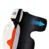 Skateboard Knee Pads OutdoorMaster Nylon ABS Set Black Orange Size M-2