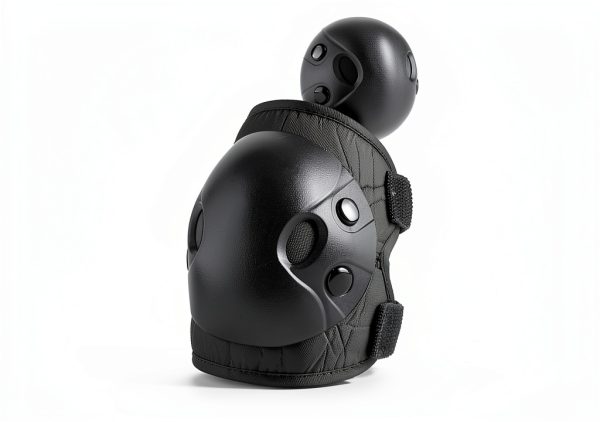 Kids Cycling Protective Gear Cockchafer Black Knee, Elbow and Wrist-3