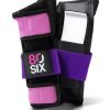 80Six Kids Sport Pad Set Pink Purple Wristguards Knee Elbow Pads-3