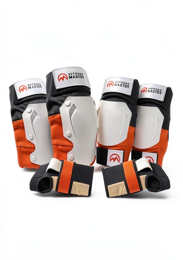 OutdoorMaster Knee and Elbow Pads Set Adjustable Protective Gear-2