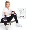 Forzueby Skate Knee Pad Set - Nylon Gear with Adjustable Straps-4