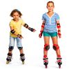 Kids Cycling Protective Gear Cockchafer Black Knee, Elbow and Wrist-5