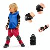 Kids Cycling Protective Gear Cockchafer Black Knee, Elbow and Wrist-2