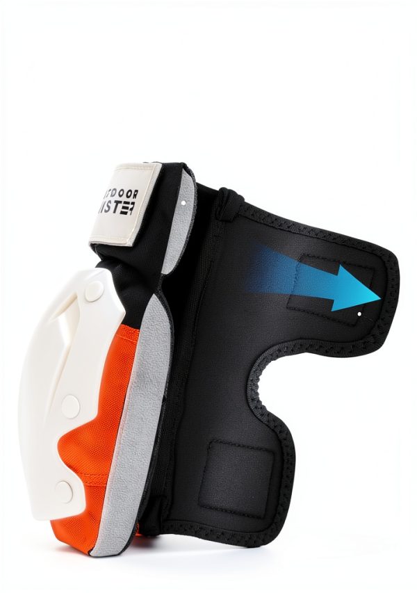 OutdoorMaster Knee and Elbow Pads Set Adjustable Protective Gear-3