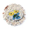Garden Stepping Stones Smusei Butterfly Hummingbird 10in Decorative-6