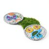 Garden Stepping Stones Smusei Butterfly Hummingbird 10in Decorative-0