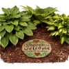 Carson Welcome Garden Stone Round 9.5" x 9.5" Grandchildren Design-1