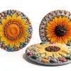 Sunflower Stepping Stone 3 Pack 10 Inch Garden Stone by PINPON-1
