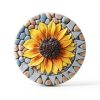 Sunflower Stepping Stone 3 Pack 10 Inch Garden Stone by PINPON-5