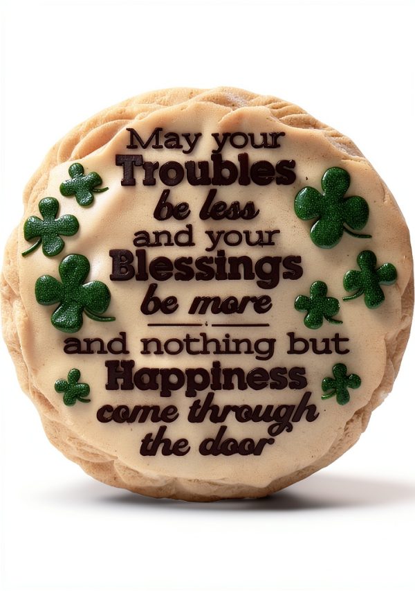 Spoontiques St Patrick's Day Stepping Stone Resin Garden Decor 9.5"-0