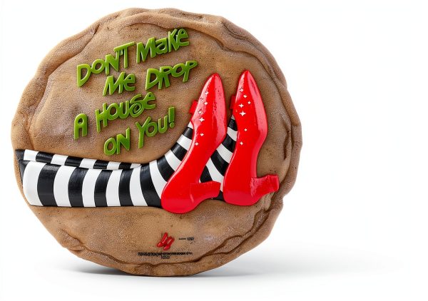 Stepping Stone Drop a House on You by Spoontiques Resin Decorative-5