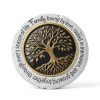 Family Tree Garden Stepping Stone VEOJEIN 9.45in Gold Tree of Life-1