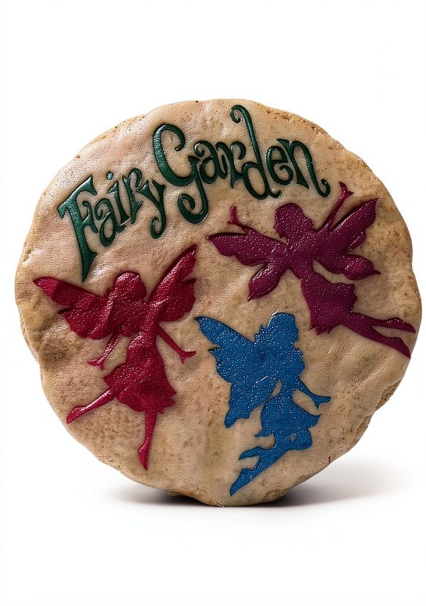 Stepping Stone Home Sweet Dragonfly by Spoontiques Resin Garden Décor-1