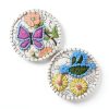 Garden Stepping Stones Smusei Butterfly Hummingbird 10in Decorative-1