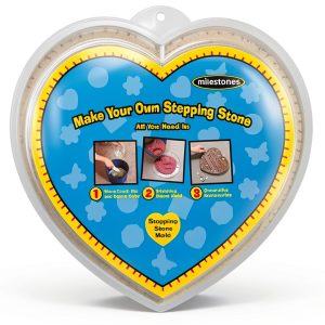 Large Heart Stepping Stone Mold 12-Inch Midwest Products Plastic-0