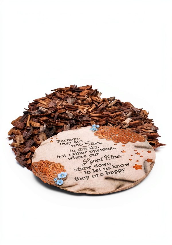 Garden Stone Stars in the Sky Memorial Pavilion Gift Co 10in Round-7