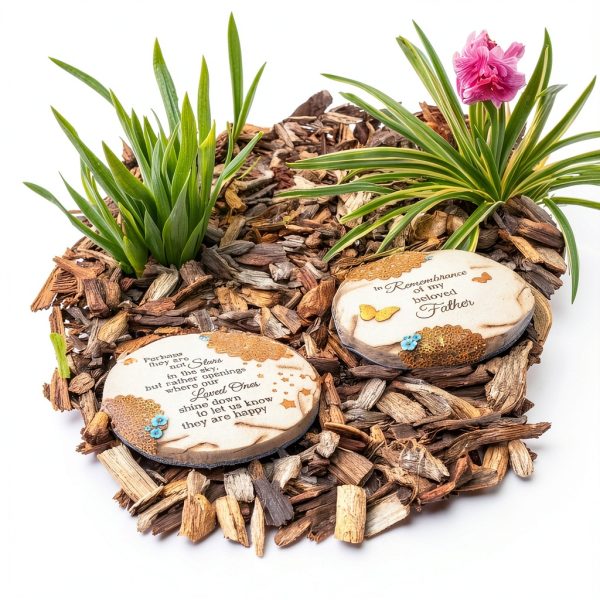Garden Stone Stars in the Sky Memorial Pavilion Gift Co 10in Round-8