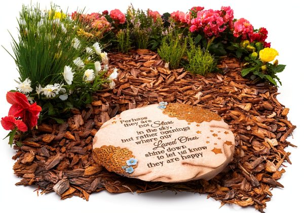 Garden Stone Stars in the Sky Memorial Pavilion Gift Co 10in Round-1