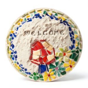 Mosaic Stepping Stone Kit, Garden-0
