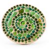 6 Pcs Round Stepping Stone Molds, 3 Size Reusable Cement Molds for Concrete, 8''/9.4''/ 10.8'' Plastic Concrete Mold for Casting Garden and Walkway-3
