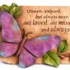Evergreen Those We Love Don't Go Away Garden Memorial Stone | Outdoor Safe | 10-Inch | Remembrance Gift | Décor for Homes, Lawn and Garden-3